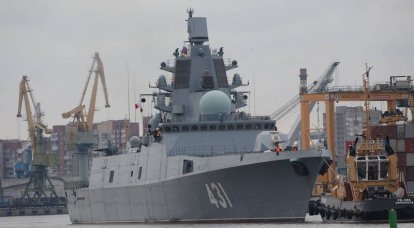 프로젝트 22350 "Admiral Kasatonov"의 첫 직렬 호위함이 함대로 이전되었습니다.