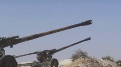 Д-30 и «Мста-Б» сирийской армии