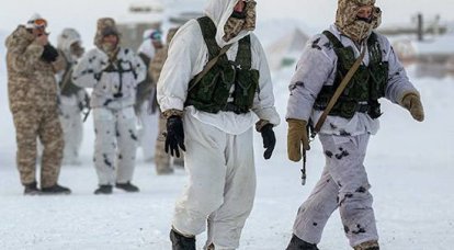 Sibirya iş gezisi "Arctic" özel kuvvetler