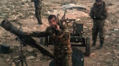 Morteros "Sani" en servicio con el ejército sirio