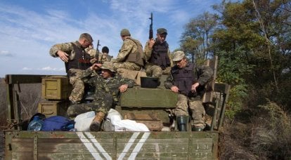 The servicemen of the APU Poroshenko caught in a lie