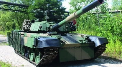 Nouvelle version polonaise du T-72