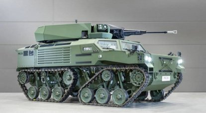 GSD LuWa 技术的演示者。 德国联邦国防军有前途的装甲车