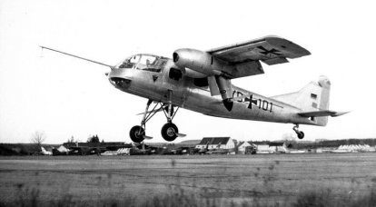 Dornier Do 29: avion décollage et atterrissage raccourci