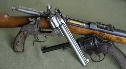 19-20世紀の変わり目における極東および満州におけるロシア人の狩猟および自衛のための武器。