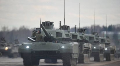 The first fruits of the chase for "Armata": what the enemy is trying to overcome the T-14 and T-15