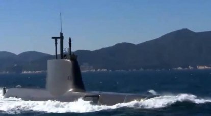 A Turquia inicia o desenvolvimento de um submarino anaeróbico