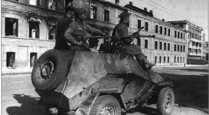 Veicoli blindati della seconda guerra mondiale. Parte di 13. Auto blindata leggera BA-64