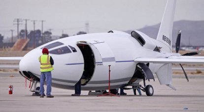 L'avion américain secret Celera 500L effectue son premier vol