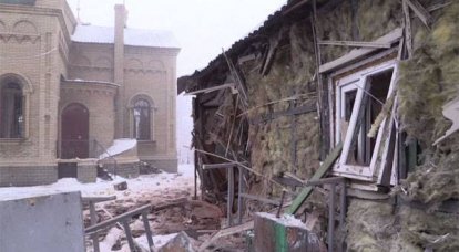 Mortero "tregua" de las Fuerzas Armadas de Ucrania en el Donbass