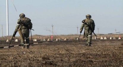 Nightmare on the battlefield. Russian sappers staged hell for the advancing