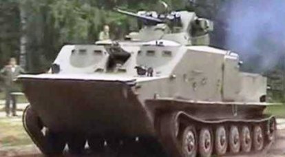 Modernization of the BTR-50P from "Muromteplovoz"