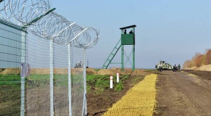 Gerashchenko ha trovato un nuovo uso per la recinzione al confine con la Federazione Russa