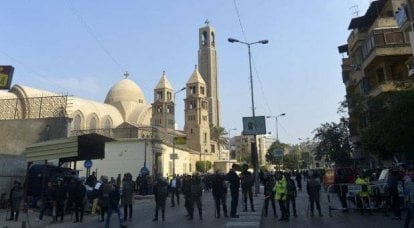 The attack in the cathedral of the Coptic Church in Cairo