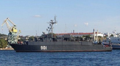 12660 projesinin deniz mayın tarama gemisi "Zheleznyakov" onarımın ortasından çıktı