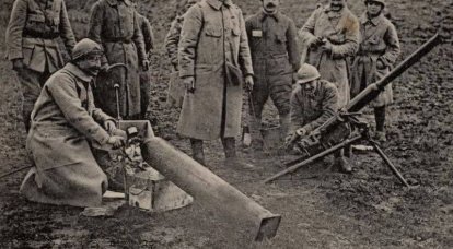 不寻常的口径......第一次世界大战的迫击炮（2的一部分）