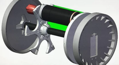 Sistem revolver untuk menjatuhkan amunisi untuk UAV dari KBP-71