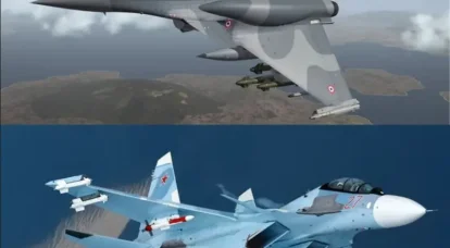 Rafale vs Su-30SM: battaglia nei cieli dell'Asia Centrale