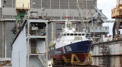 W Petersburgu zwodowano kolejny statek straży granicznej III ery projektu 3 „Swietlak”.