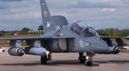 Yak-130 will turn into a combat option with EW containers