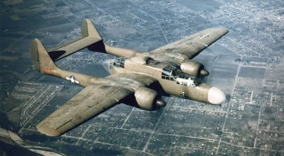 Northrop P-61 Black Widow: первый американский специализированный ночной истребитель