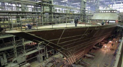 Uma corveta para a Marinha Russa foi colocada em Severnaya Verf