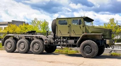 Разработка нового седельного тягача-танковоза Урал-6308