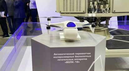 Novo UAV doméstico da Concern VKO "Almaz-Antey"