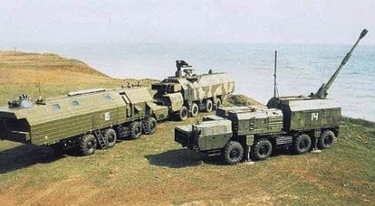 Complexe d'artillerie mobile terrestre A-222 "Bereg"