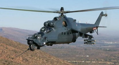40 anni al leggendario elicottero da combattimento Mi-24 (parte di 8) Opzioni di upgrade straniere