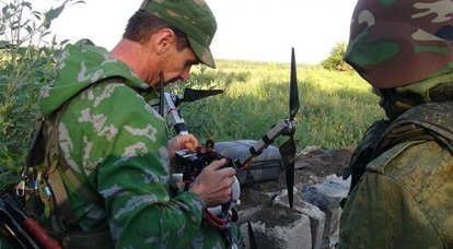 Российские спецназовцы испытают миникоптеры, оснащённые тепловизорами