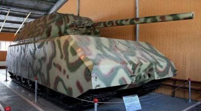 Tank "Mouse" - la creación favorita de Hitler