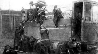 Московские трамваи в боях за Советскую власть