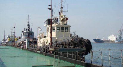 우크라이나 해군의 "전투 부대"가 아 조프 해에서 폭파되었습니다.