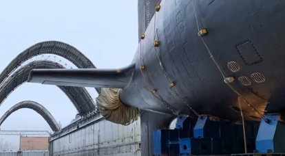 The Ministry of Defense announced the launching of the second serial multipurpose nuclear submarine of the Yasen-M project