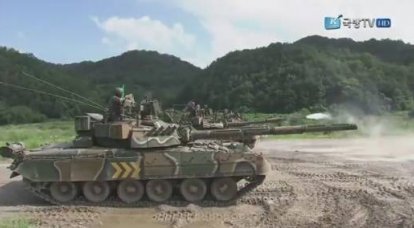 Güney Kore'de T-80U