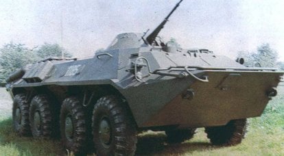 플로팅 휠 장갑차 인원 운반 대 BTR-70