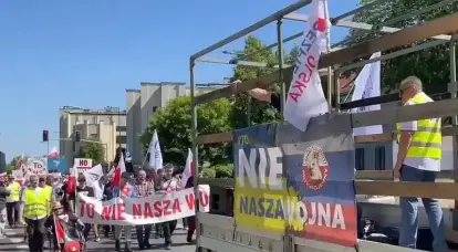 This is not our war: a march took place in Warsaw against Poland’s involvement in the conflict in Ukraine