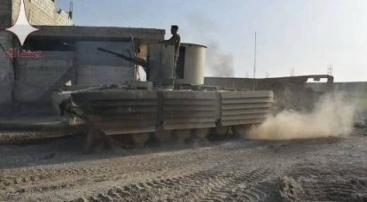 Сирийская армия под Дамаском задействовала «боевые бочки»