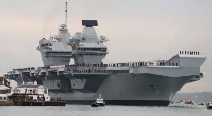 The second British aircraft carrier Prince of Wales went on sea trials