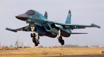 Alle Su-34 waren mit neuen elektronischen Kriegsführungssystemen ausgestattet