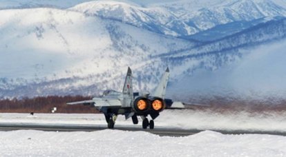 Звено МиГ-31 совершило перелет с Камчатки в Приморье