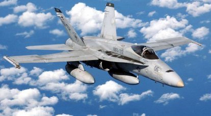 F / A-18C Hornet se estrelló en Nevada