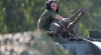 Russian motorized rifle exercises in Transnistria
