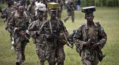The military spending of the African continent increases
