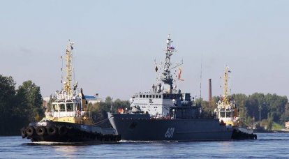 Морской тральщик "Иван Антонов" проекта 12700 вышел на ходовые испытания