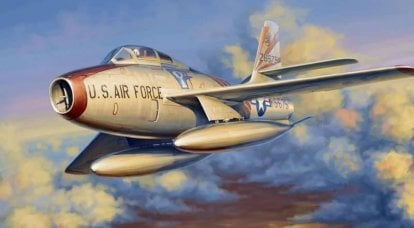 Рипаблик F-84 "Тандерджет"/"Тандерстрик"/"Тандерфлэш". Часть II. Стреловидное крыло