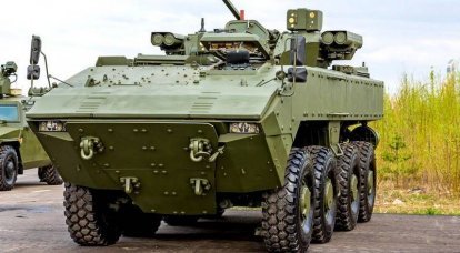BMP K-17 מבטיח על פלטפורמת בומרנג. אינפוגרפיקה