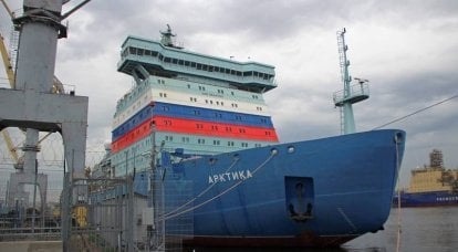 Атомный ледокол "Арктика" выйдет на заводские ходовые испытания на дизелях