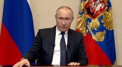 Today Putin will again address the nation
